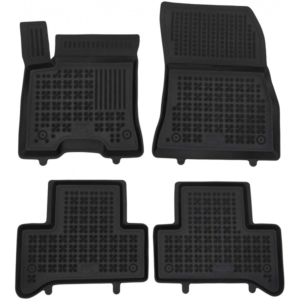Rubber mats Mercedes EQA H243 from 2021