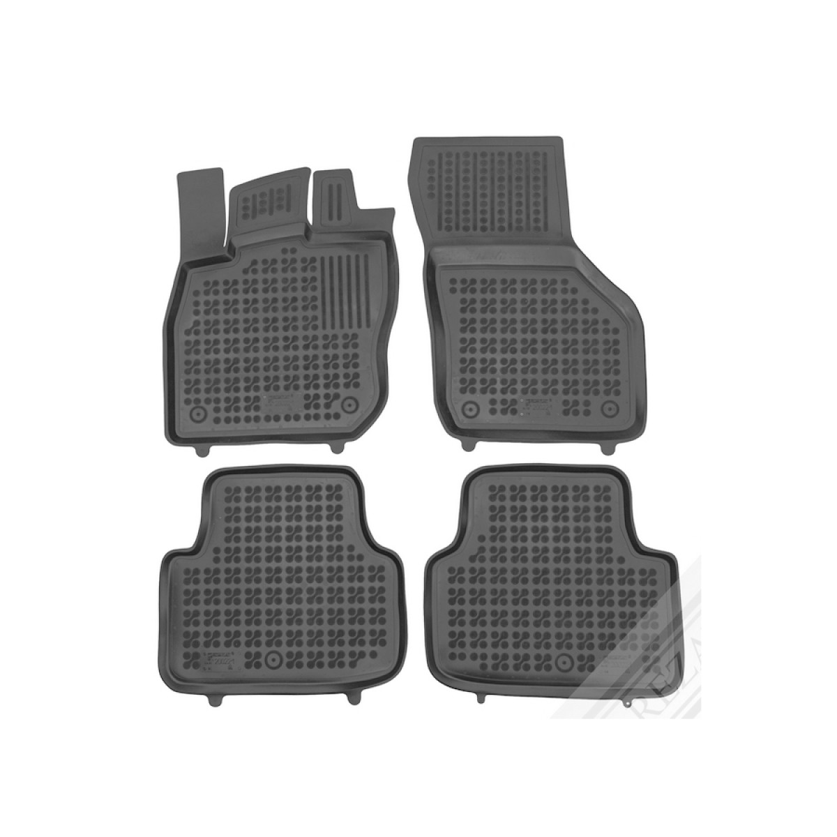 Rubber mats Skoda Octavia IV Liftback, Mild Hybrid (MHEV), facelift from 2024