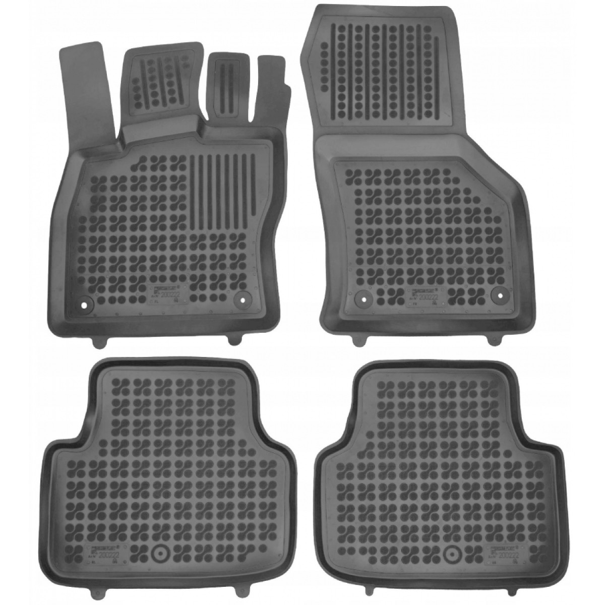 Rubber mats Skoda Octavia IV Station wagon, petrol, diesel, facelift from 2024