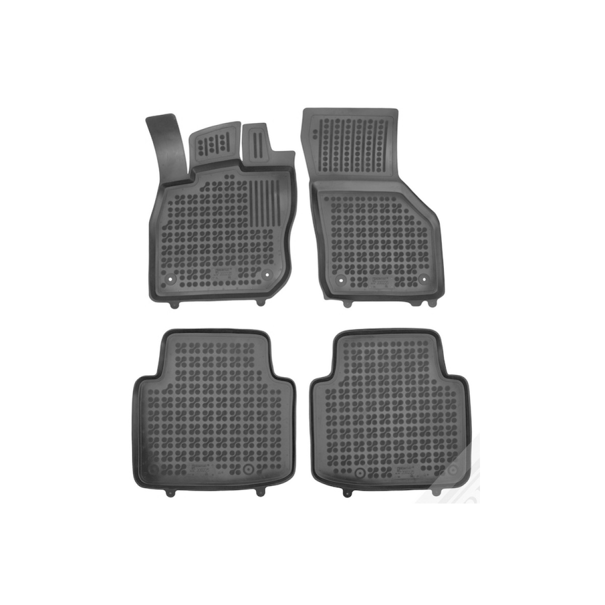 Rubber mats Skoda Superb IV Liftback, 4x4 (AWD) from 2024