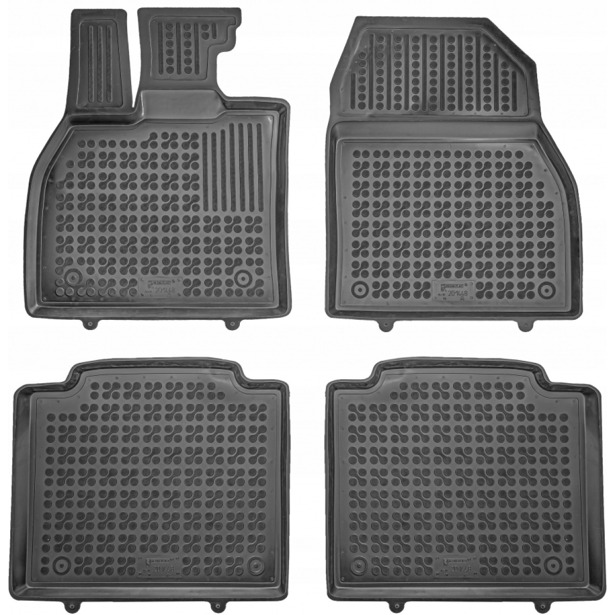 Rubber mats Toyota bZ4X Electric version from 2022