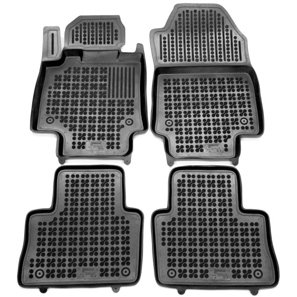 Rubber mats Toyota RAV4 V from 2018 (Mechanic transmission)