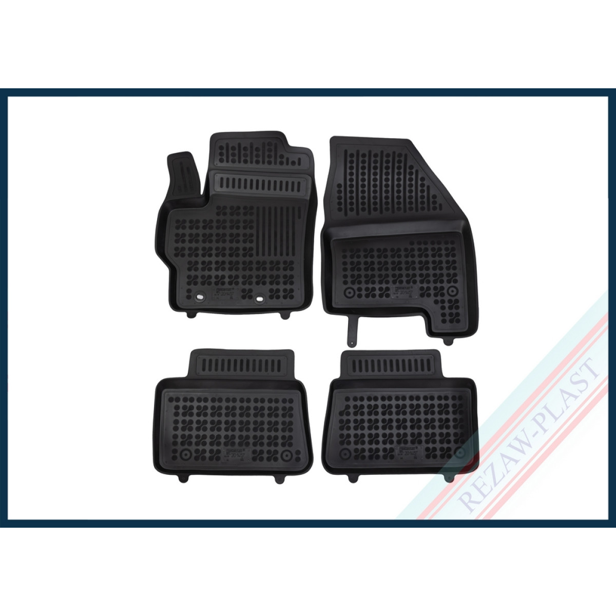 Rubber mats Toyota Yaris IV from 2024 (with a fire extinguisher)