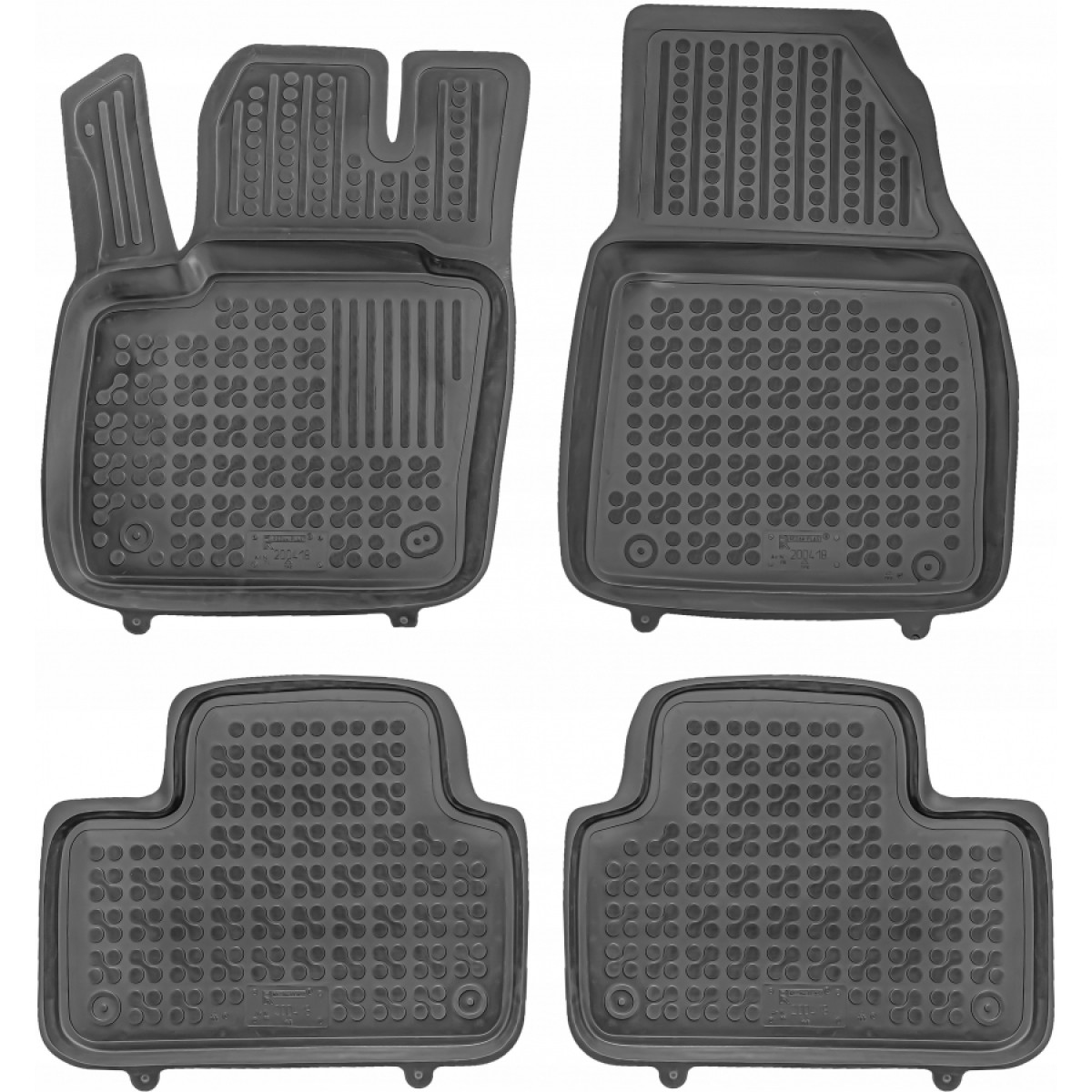 Rubber mats Volvo XC40 Recharge, Electric version from 2022