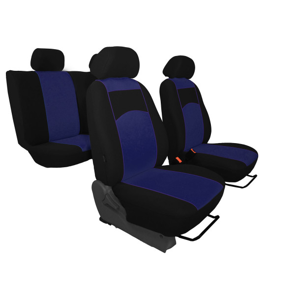 ECONOMIC seat covers (velours, textile) Tata Xenon