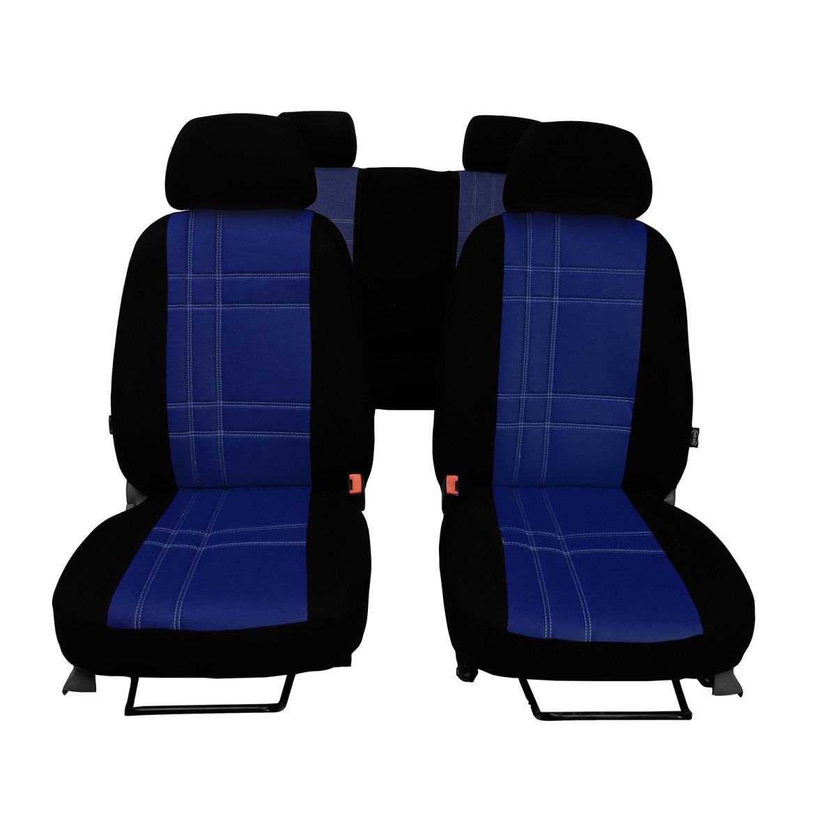 S-TYPE seat covers (eco leather) Ford Transit Double Cab VII 2014-2024 (7 places)