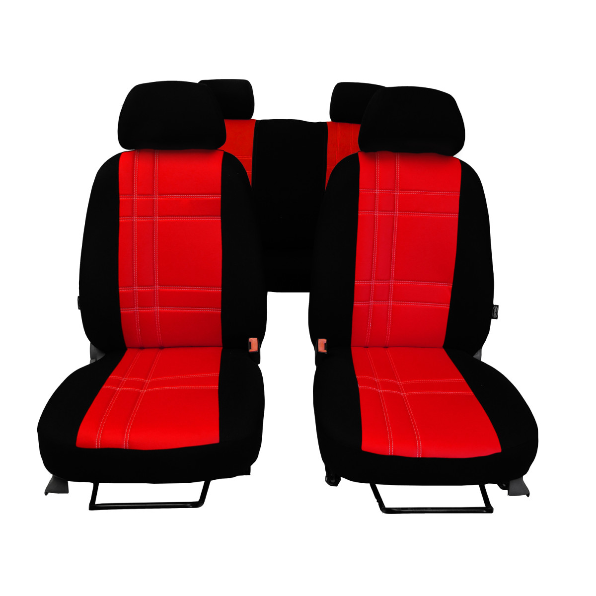 S-TYPE seat covers (eco leather) Ford Transit Double Cab VII 2014-2024 (7 places)
