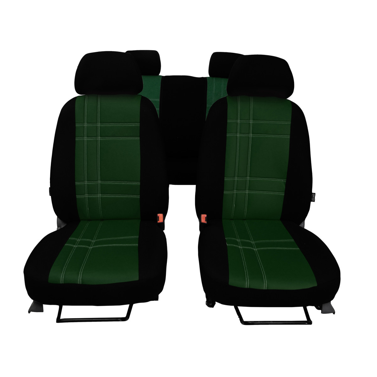S-TYPE seat covers (eco leather) Ford Transit Double Cab VII 2014-2024 (7 places)