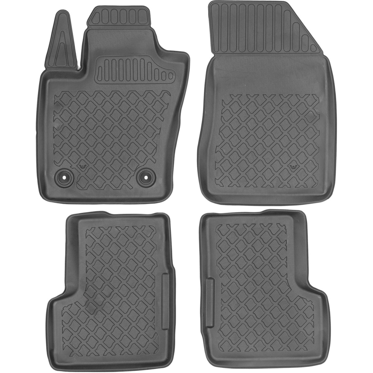 Salon mats Jeep Renegade from 2014 Salon mats Jeep Renegade from 2014