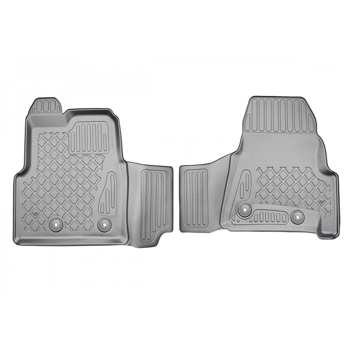 Salon mats Ford Transit 2012-2018 (front (Mechanic transmission))