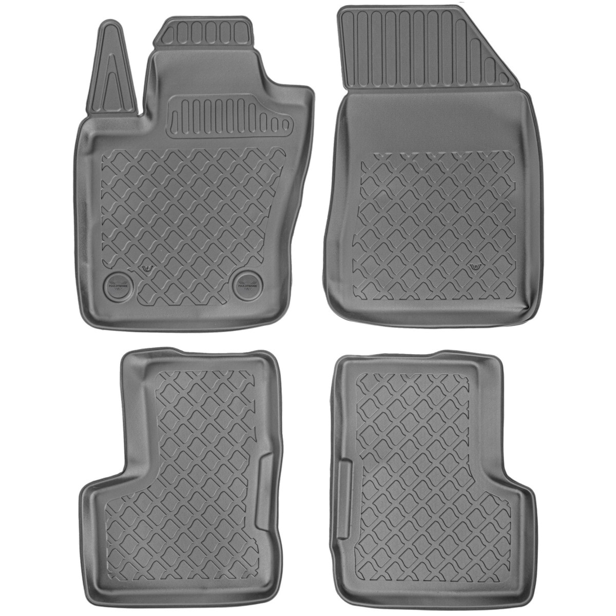 Salon mats Jeep Renegade 4xe Plug-in Hybrid from 2020 Salon mats Jeep Renegade 4xe Plug-in Hybrid from 2020
