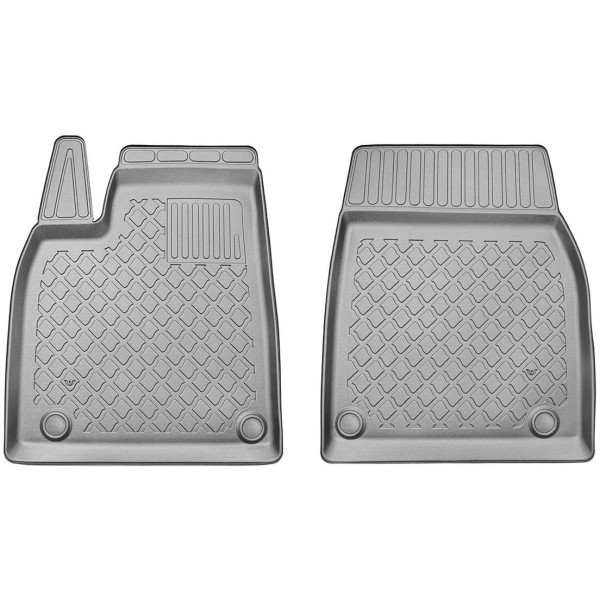 Salon mats Tesla Model X from 2021 (front, 5/6/7 places)