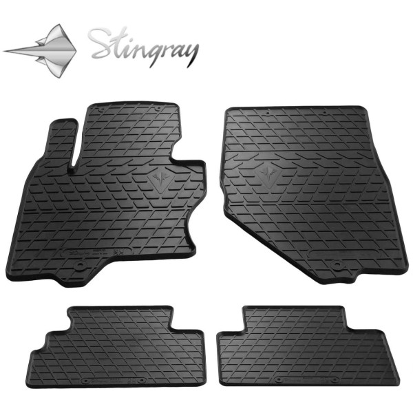 Rubber mats INFINITI QX70 S51 2013-2017, 4 pcs / 1033014