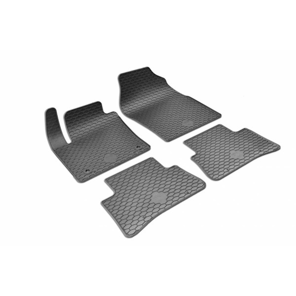 Rubber mats TOYOTA C-HR from 2017/also hybrid 4 pcs / 221904 / black