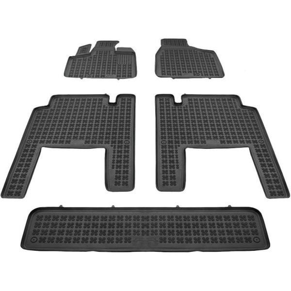 Rubber mats Chrysler Voyager V 2005-2011 (7 places)