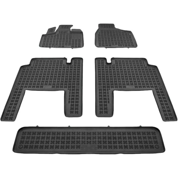 Rubber mats Chrysler Voyager V 2005-2011 (7 places)