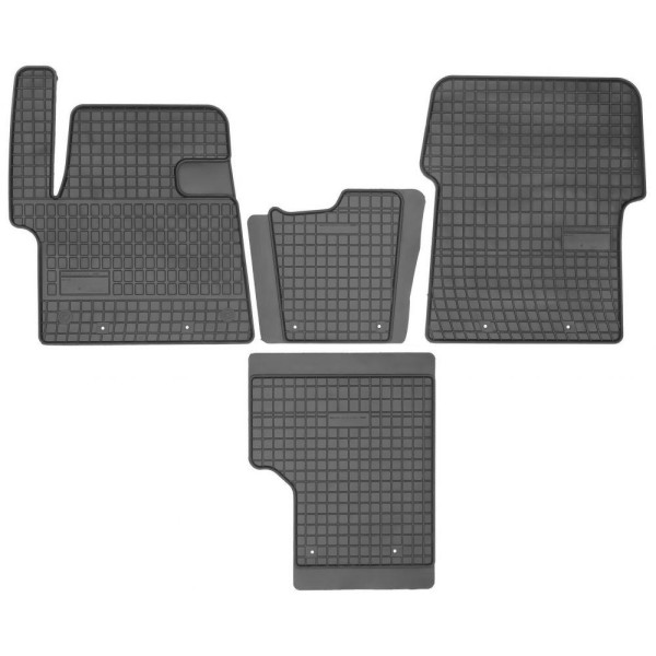 Rubber mats Citroen Spacetourer from 2016 (front)
