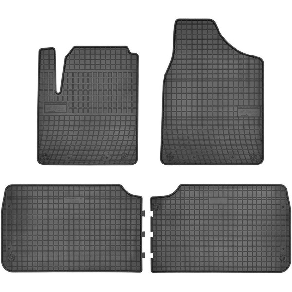 Rubber mats Volkswagen Sharan 1996-2010 (5 places)