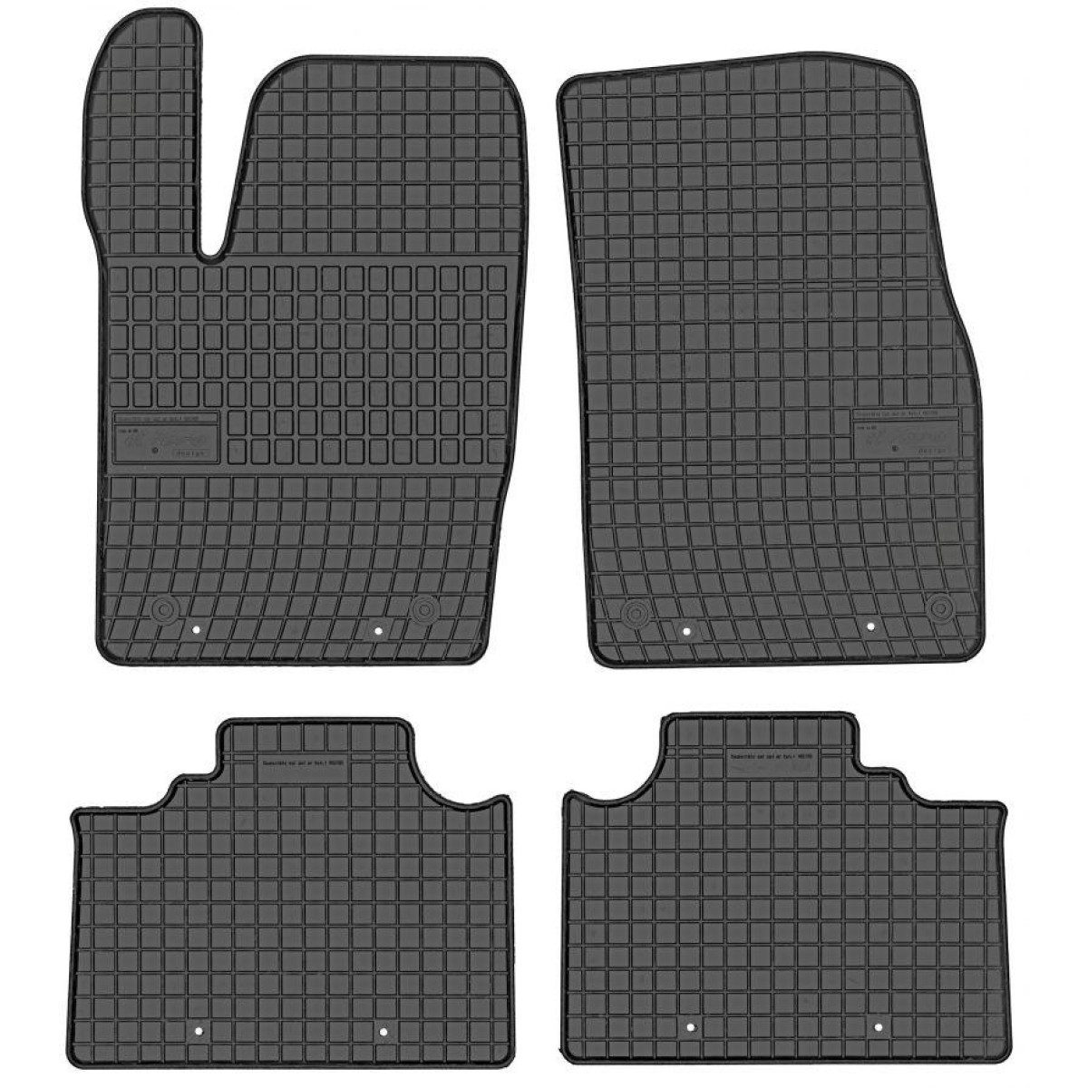 Rubber mats Jeep Grand Cherokee 2010-2020 Rubber mats Jeep Grand Cherokee 2010-2020