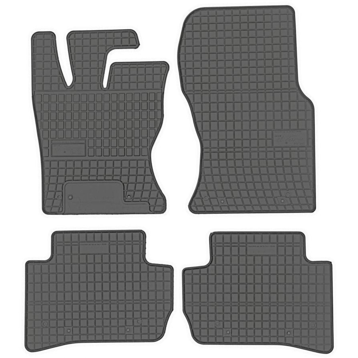 Rubber mats Land Rover Range Rover Velar from 2017 Rubber mats Land Rover Range Rover Velar from 2017