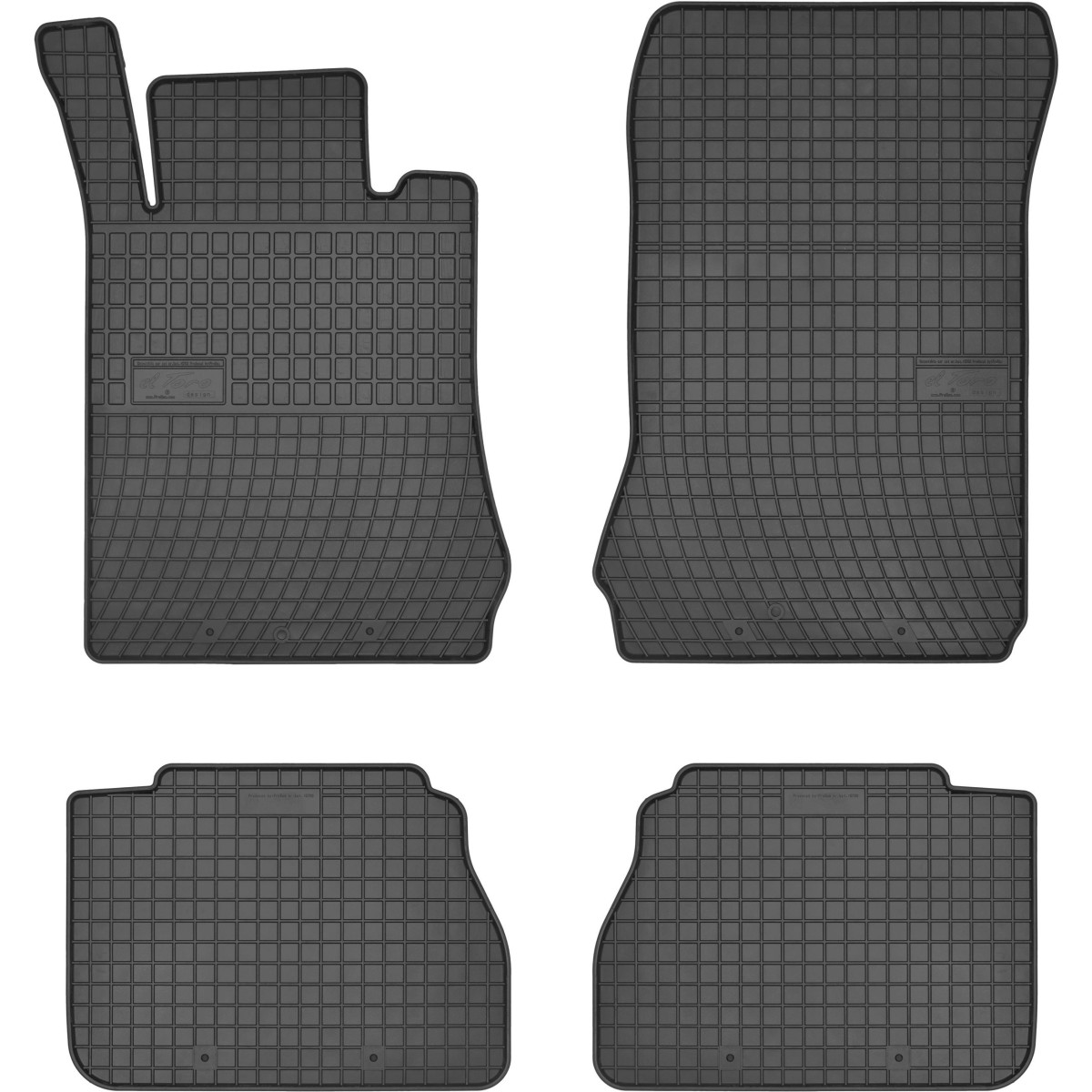 Rubber mats Mercedes E-class (W210) 1995-2003 Rubber mats Mercedes E-class (W210) 1995-2003