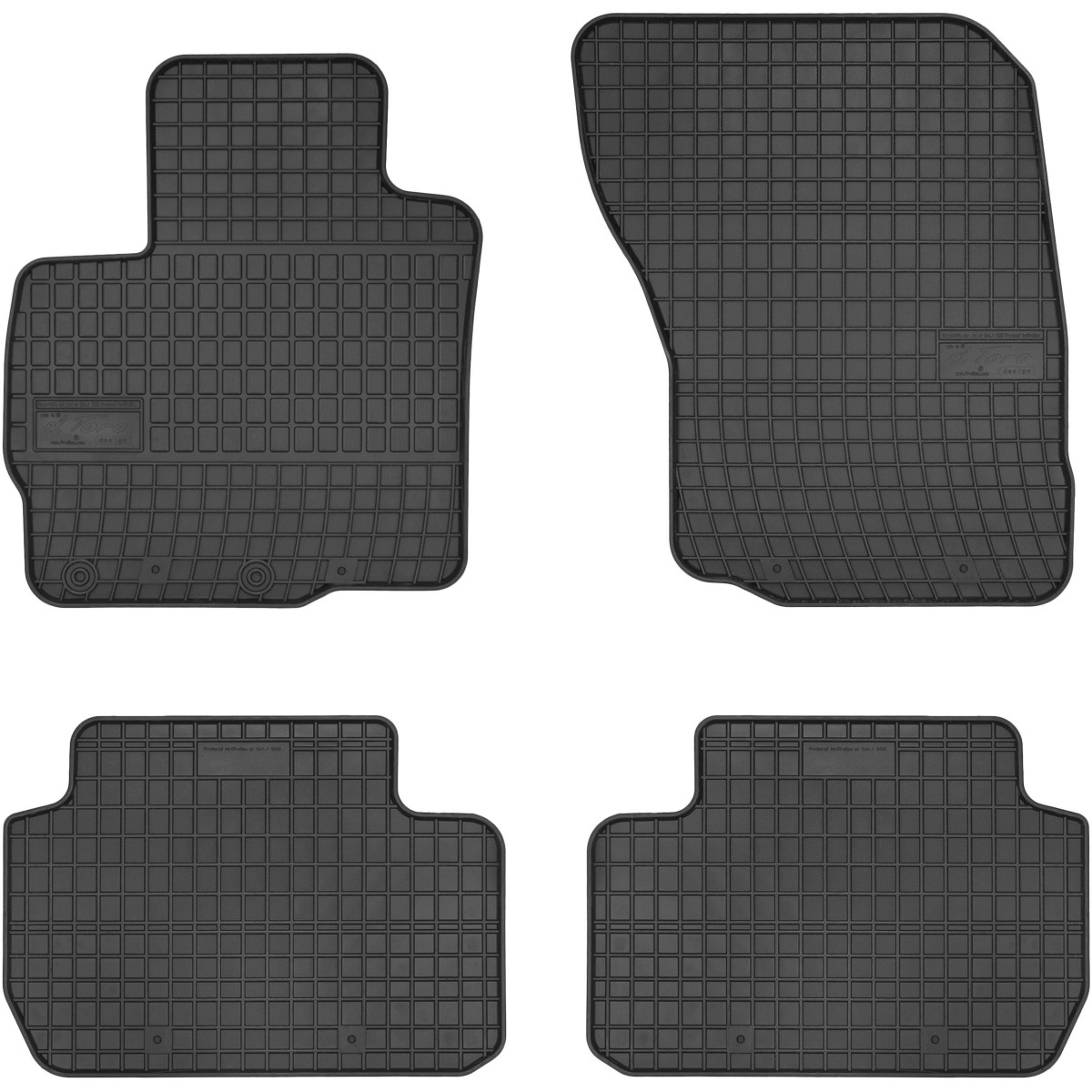 Rubber mats Mitsubishi Outlander III from 2014 (facelift) Rubber mats Mitsubishi Outlander III from 2014 (facelift)