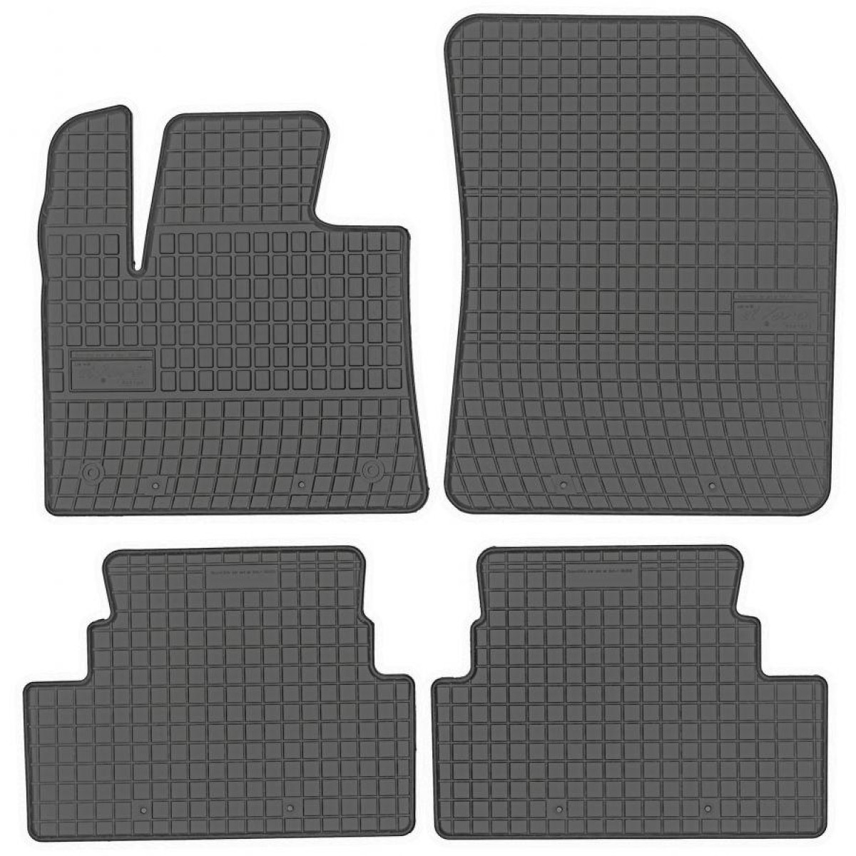 Rubber mats Opel Grandland X from 2017 Rubber mats Opel Grandland X from 2017