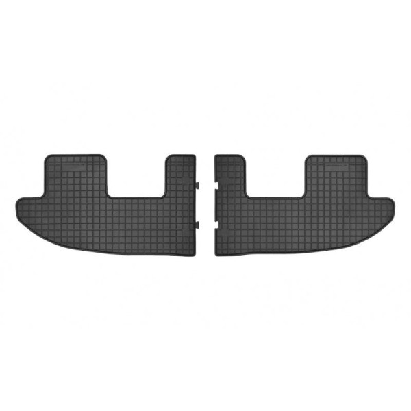 Rubber mats Volkswagen Sharan II 2010-2021 (3 row)