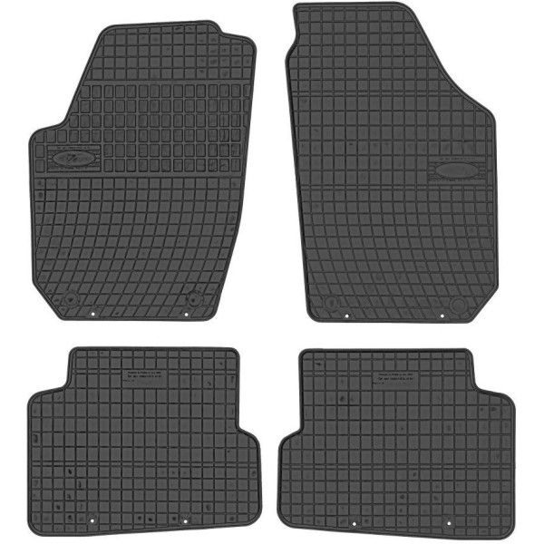 Rubber mats Skoda Fabia II 2007-2014