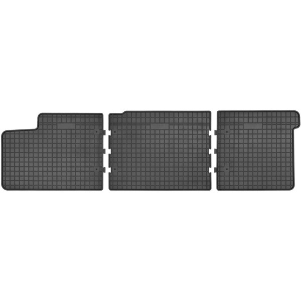 Rubber mats Volkswagen T5 2003-2015 (2 row / Double cab)