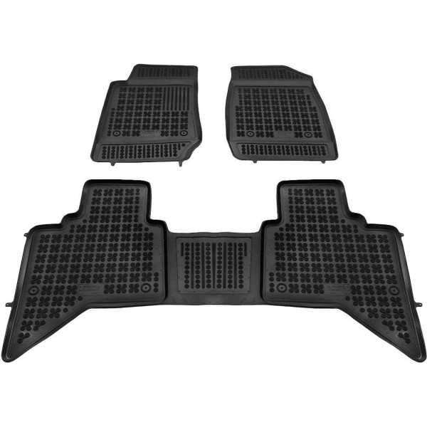 Rubber mats Isuzu D-Max II from 2012