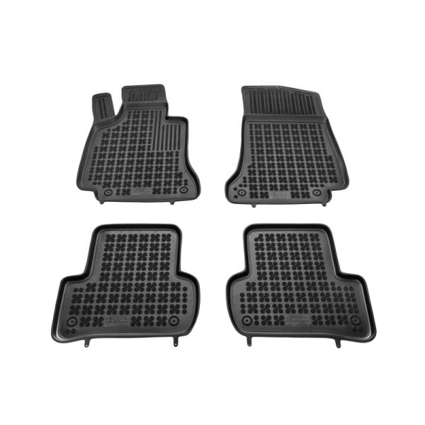 Rubber mats Mercedes-Benz C-class W205 from 2014 / higher edges