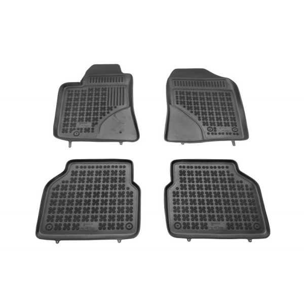 Rubber 3D mats TOYOTA Avensis T25 2003-2009, 5 pcs / black / 5022035 /  higher edges