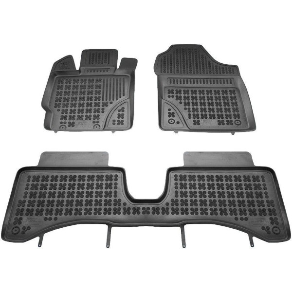 Rubber mats Toyota Yaris III Hybrid 2012-2014