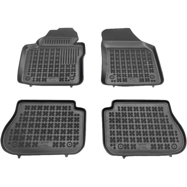Rubber mats Volkswagen Caddy Life Maxi 2008-2020 (5/7 places)