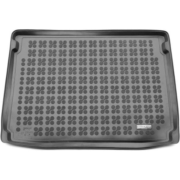 Rubber trunk mat Ford Focus IV Hatchback from 2018 (version with standard spare wheel)