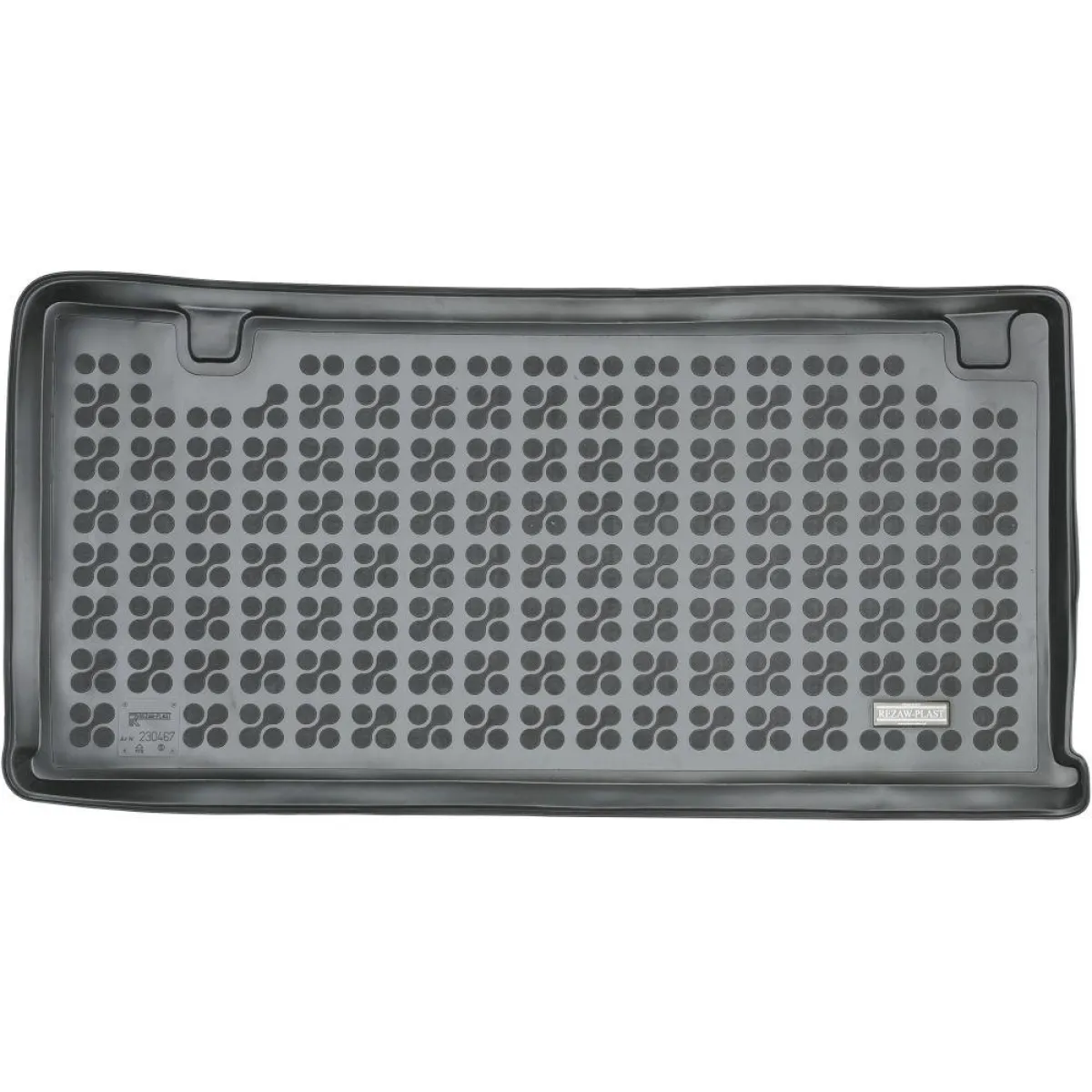 Rubber trunk mat Ford Tourneo Custom L1 trumpas from 2013 (8/9 places / without a heater) Rubber trunk mat Ford Tourneo Custom L1 trumpas from 2013 (8/9 places / without a heater)