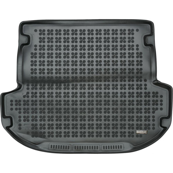 Rubber trunk mat Hyundai Santa Fe IV 2018-2020 (5 places)