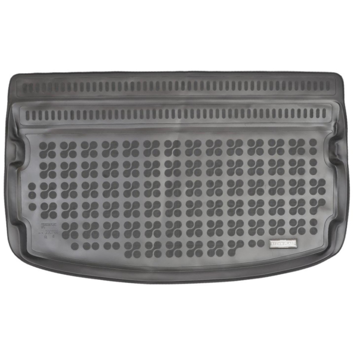 Rubber trunk mat Kia Rio Hatchback / Hibridas from 2020 Rubber trunk mat Kia Rio Hatchback / Hibridas from 2020