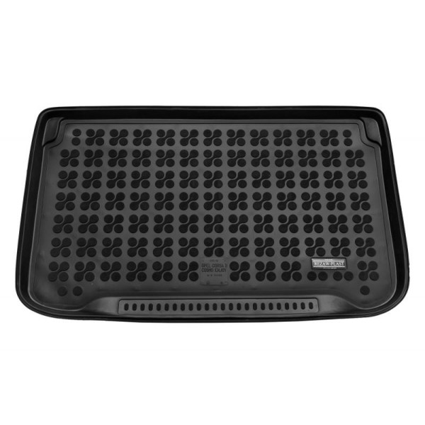 Rubber trunk mat Opel Corsa E from 2014 (upper part)