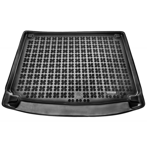 Rubber trunk mat Porsche Cayenne II 2010-2017 (version without subwoofer)