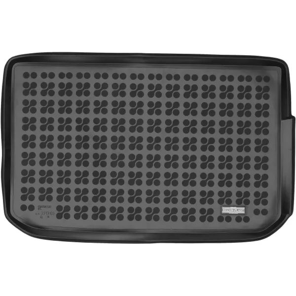 Rubber trunk mat Renault Captur from 2019 (upper part)