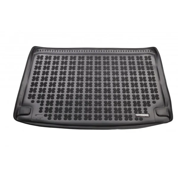 Rubber trunk mat Skoda Karoq 4x4 from 2017 (with a thin spare wheel)