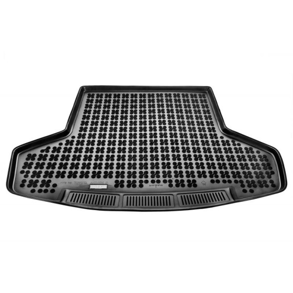 Rubber trunk mat Toyota Avensis III Station Wagon 2009-2018 (su šoninėmis nišomis)