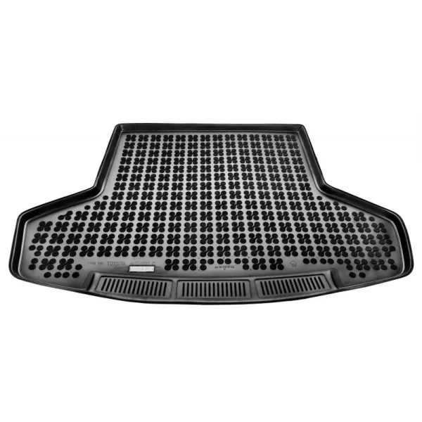 Rubber trunk mat Toyota Avensis III Station Wagon 2009-2018 (su šoninėmis nišomis)