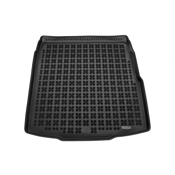 Rubber trunk mat Volkswagen Passat B8 Sedan from 2014 (version with standard spare wheel)