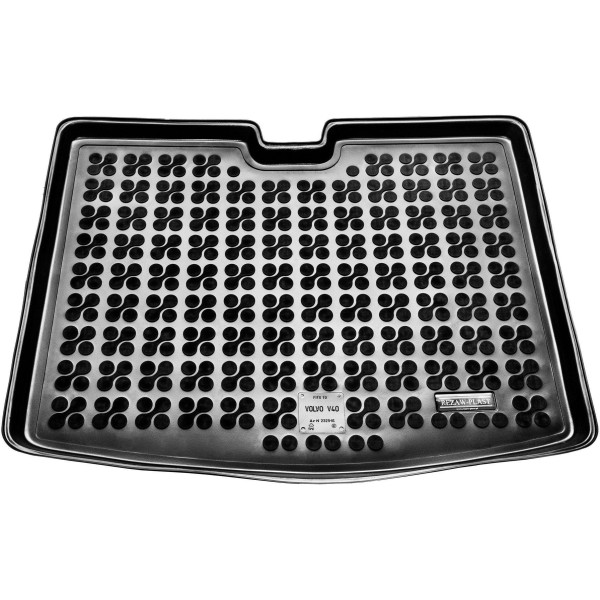 Rubber trunk mat Volvo V40 from 2012 (bottom part)