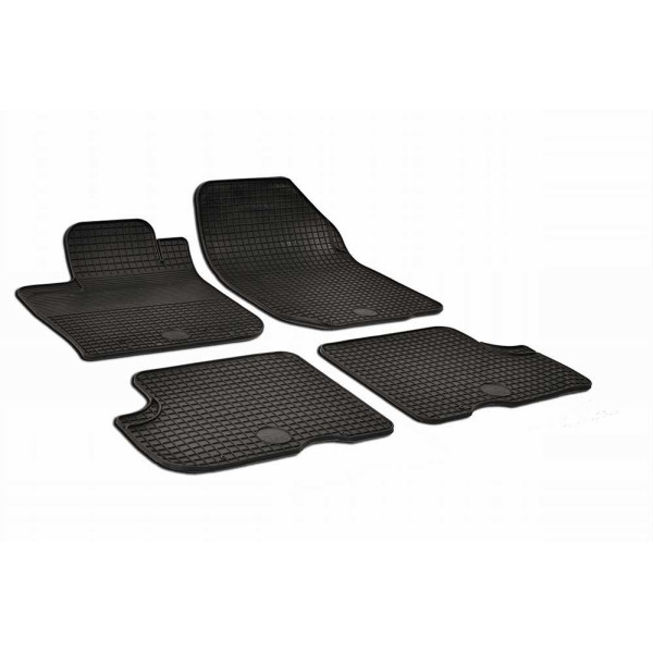 Rubber mats DACIA Duster 2010-2018 4 pcs / 214494 / black