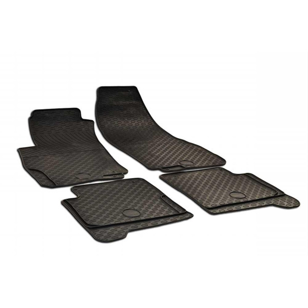 Rubber mats FIAT Punto Evo 2009-2012 4 pcs / 214774 / black