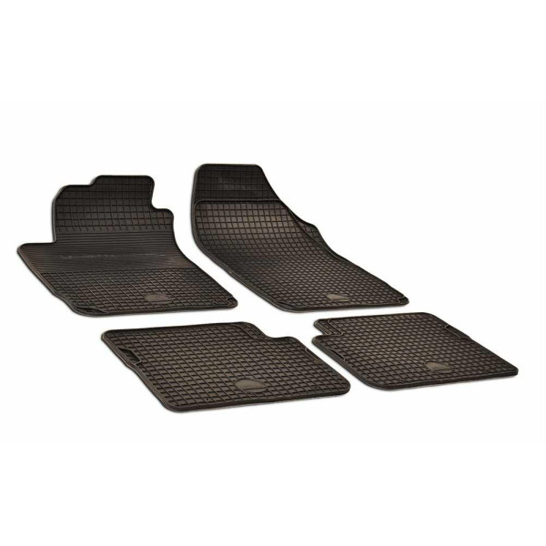 Rubber mats FIAT Stilo 2001-2010 4 pcs / 213339 / black